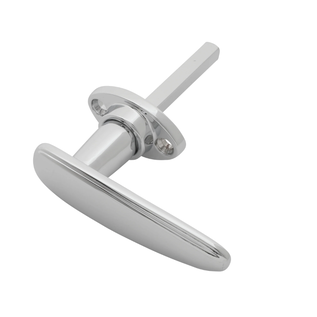 Vintique, Inc. 1932-34 Ford Pickup Truck Chrome Outside Door Handle - 46-702350-P