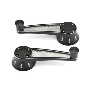 Clayton Machine Works Pro-Touring Mesh-Style Window Cranks