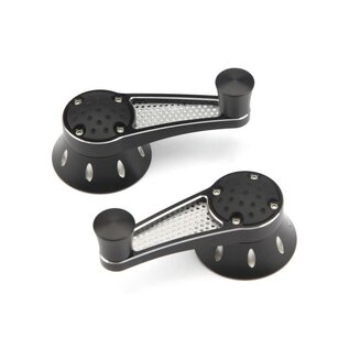 Clayton Machine Works Pro-Touring Mesh-Style Vent Window Cranks