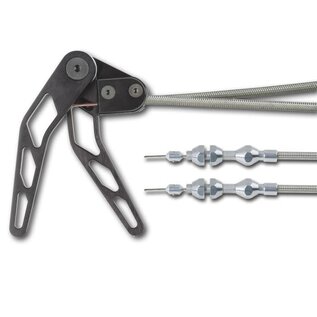 Lokar Combination Release Cable Kits - Hi-Tech Stainless Steel Housing