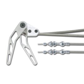 Lokar Combination Release Cable Kits - Hi-Tech Stainless Steel Housing