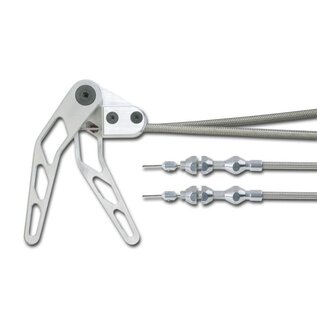 Lokar Combination Release Cable Kits - Hi-Tech Stainless Steel Housing