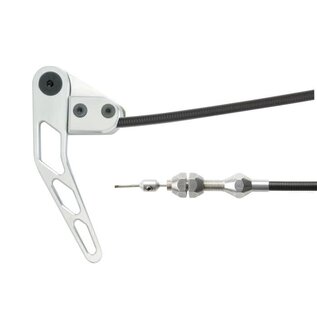 Lokar Hood Release Cable Kits - Black Housing