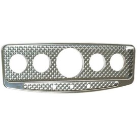 Lokar Goolsby Edition Billet Aluminum Dash with Engine Turned Insert - BDI-9138