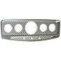 Lokar Goolsby Edition Billet Aluminum Dash with Engine Turned Insert - BDI-9138
