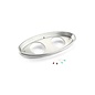 Lokar Oval Billet Aluminum Dash - 32 Ford - Classic Instrument Gauges - High Step Bezel Only