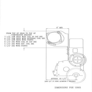 Vintage Air 1963-84 Chevrolet 250/292 A/C Compressor Bracket - 152500