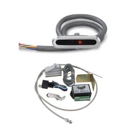 Lokar Billet Aluminum LED Dash Indicator with Sensor Kit - GM 4L60E / 4L80E (Long Selector Shaft) - Horizontal Display