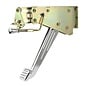 Lokar Under-The-Dash Foot Operated Emergency Brake with Solid Ball Milled Arm - Ball Milled Pedal Style