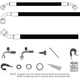 Vintage Air 1967-85 Jeep Wagoneer/Cherokee SureFit™ Reduced Barrier Modified Hose Kit - 526783