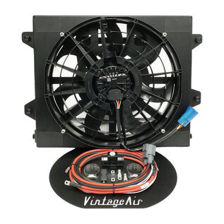 Vintage Air 1987-95 Jeep YJ 16" LoPro™ 500 Watt Brushless Fan/Shroud Kit - 372035