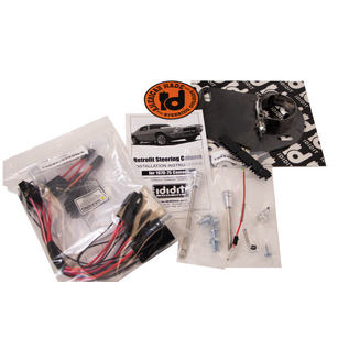Ididit Retrofit 1970-75 Camaro; Tilt Floor Shift w/Ignition; Paintable Steel - 1620860010