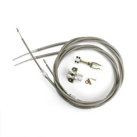 Lokar Universal Emergency Brake Cables - Stainless Housing - EC-80FHT