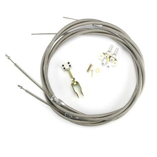 Lokar Universal Emergency Brake Cables - Stainless Housing - EC-80FHTTB