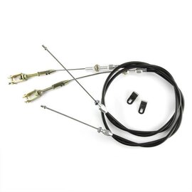 Lokar Rear Brake Cable Kit - '42 - '54 Chevy Trucks - Ford Explorer or Wilwood Discs w/ Internal Drum E-Brake -