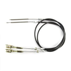 Lokar Rear Brake Cable Kit - '42 - '54 Chevy Trucks - Universal -