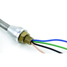 Lokar Anchor-Tight Flexible Headlight Braid - Black or Stainless