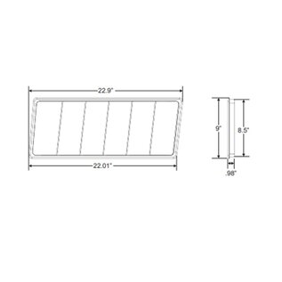 Lokar Goolsby Edition Brushed Billet Aluminum Hood Vents - GSE-3000