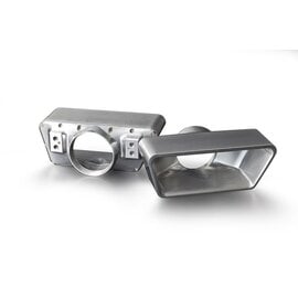 Lokar Goolsby Edition Billet Aluminum Exhaust Tips - V-Band Clamp