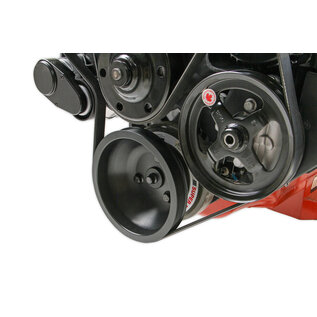 Holley Holley Big Block Chevy Mid-Mount Complete Accessory System Black -  20-242BK