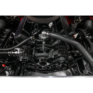 Holley Holley Big Block Chevy Mid-Mount Complete Accessory System Black -  20-242BK