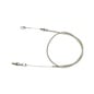 Lokar GM LS1 / Ram Jet 350 Throttle Cable - Polished Fittings - SS Housing
