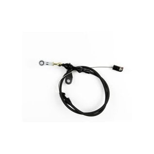 Lokar Inglese Fuel Injection Throttle Cable - Black Fittings - Black SS Housing -