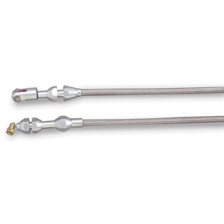 Lokar Inglese Fuel Injection Throttle Cable - Alum Fittings - SS Housing -  24" - TC-1000ING