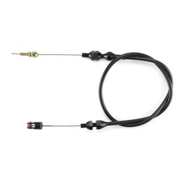 Lokar Blower Drive Throttle Cable - Black Fittings - Black Housing