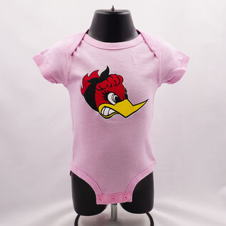 Clay Smith Cams Baby Romper - Lil Ms Horsepower - Pink