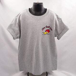 Clay Smith Cams CS 04Y - Mr Horsepower Youth T-Shirt - Gray