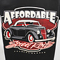 Affordable Street Rods RP 02A - ASR Original Logo w/Small Pinstripe Front - Ladies V-Neck