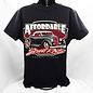 Affordable Street Rods RP 02 - ASR Original Logo with Wings Front - Ladies V-Neck