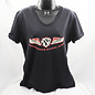 Affordable Street Rods RP 02 - ASR Original Logo with Wings Front - Ladies V-Neck