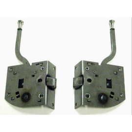 Vintique, Inc. 1928-1929 Closed Cab Pickup Door Latches (Pair) - A-46105/6-HCS