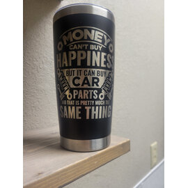 Rockin' AW Creations Money Can't Buy Happiness Tumbler