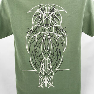 Roadster Pilot RP 08 - Military Green Pinstripe