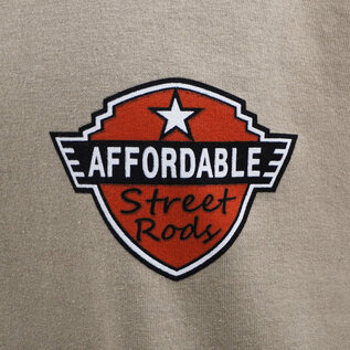 Affordable Street Rods RP 27 - ASR '34 Roadster Design on Desert Sand T-Shirt