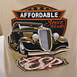 Affordable Street Rods RP 27 - ASR '34 Roadster Design on Desert Sand T-Shirt