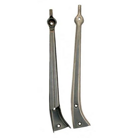 Brookville Roadster 1928-29 Ford Model A Open Car Stock Windshield Stanchions  - Plain - A-37138-AC