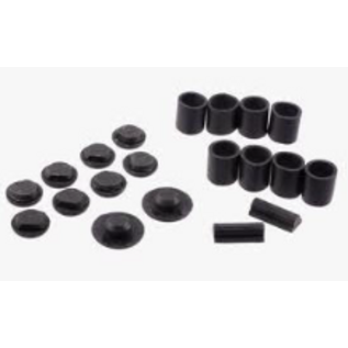 Vintique, Inc. 1937 Ford Passenger Car Rubber Hood Bumper Kit - 78-16761-S