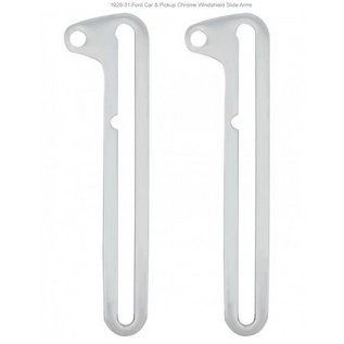 Vintique, Inc. 1928-31 Ford Car & Pickup Chrome Windshield Slide Arms - A-45463-S