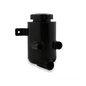 Holley Power Steering Remote Reservoir - Black Aluminum with Bracket - 198-212