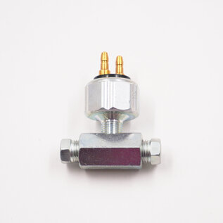 Pure Choice Motorsports Low Pressure Brake Light Switch w/ Tee to 1/4 Female Inverted Flare (tube nuts sold separately) - 1030