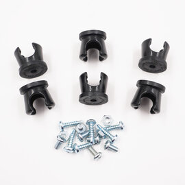 Notchead 1/2" Hard Line Clamp Kit - 6 pack - 1816-6