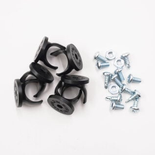 Notchead 1/2" Heater Hose and #6 AC Line Clamps - 6 pack - 3080-6