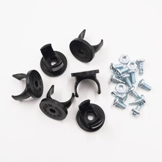 Notchead 1/2" Heater Hose and #6 AC Line Clamps - 6 pack - 3080-6