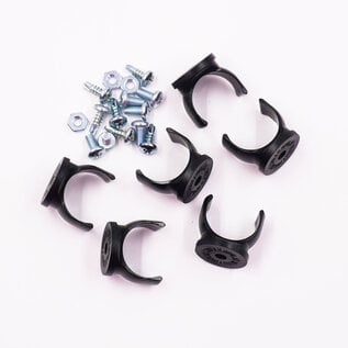 Notchead 3/4" Heater Hose and #10 AC Line Clamps - 6 pack - 3120-6