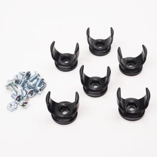 Notchead 3/4" Heater Hose and #10 AC Line Clamps - 6 pack - 3120-6