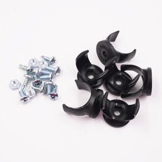 Notchead 3/4" Heater Hose and #10 AC Line Clamps - 6 pack - 3120-6